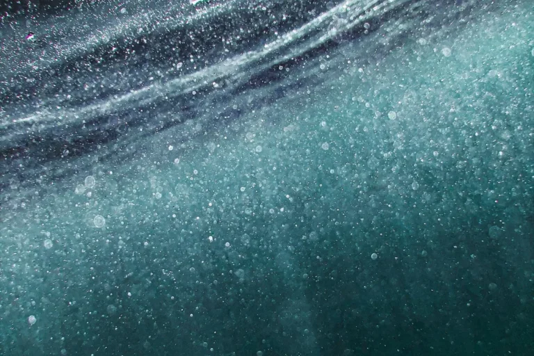 Deep dark ocean water representing Davy Jones Locker, the bottom of the sea